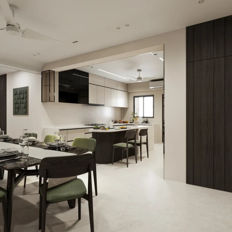 Interior architectural 3D render by Arc Studio