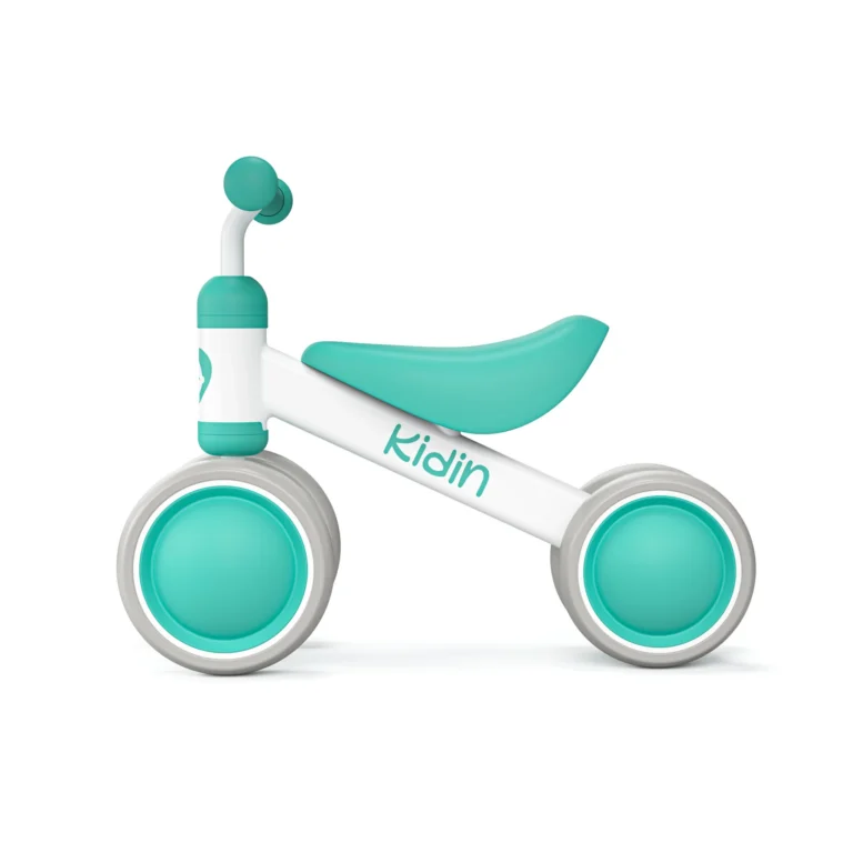 Photorealistic 3D hero render of the Kidin toy product by Arc Studio