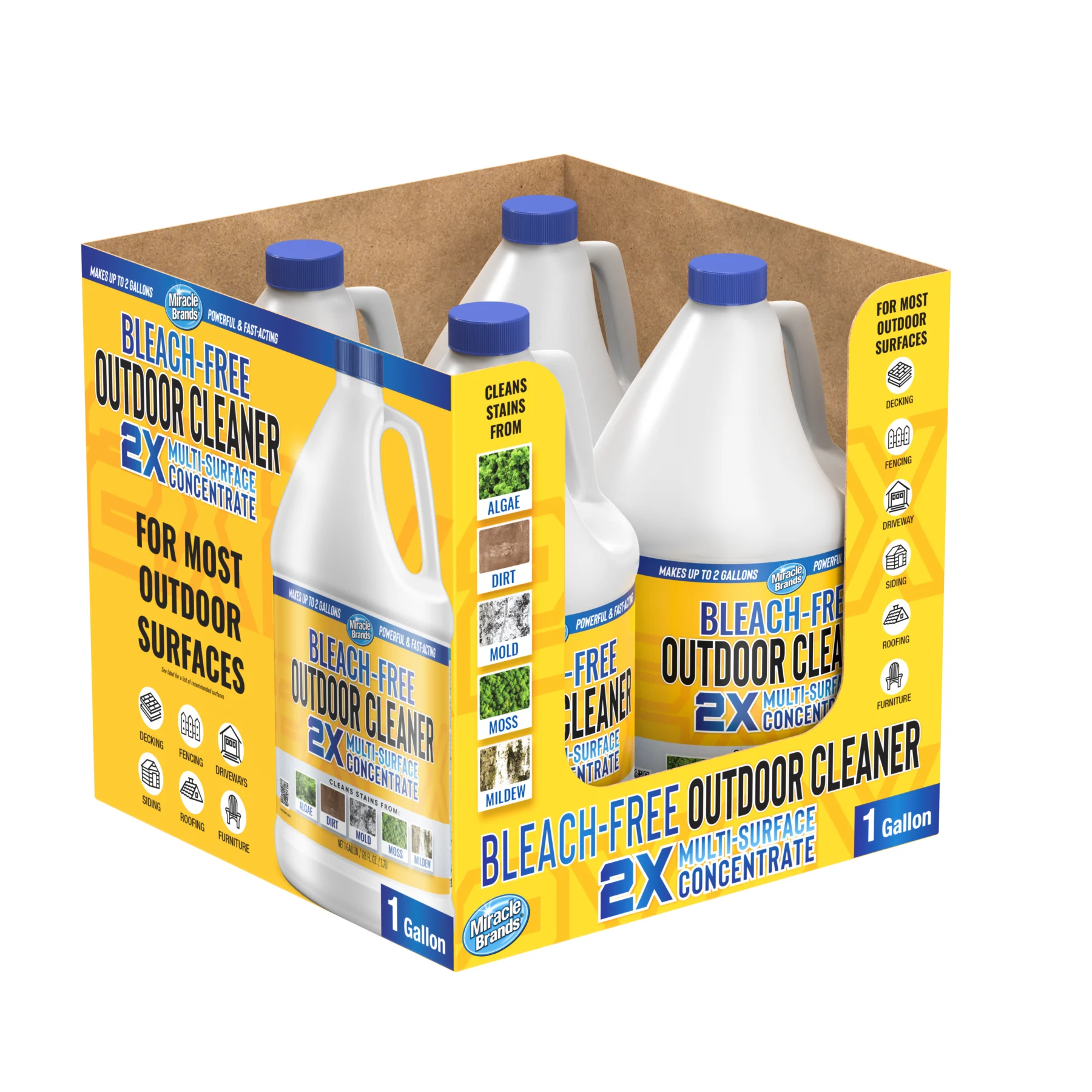 3D render of Miracle Brands product, front, by Arc Studio