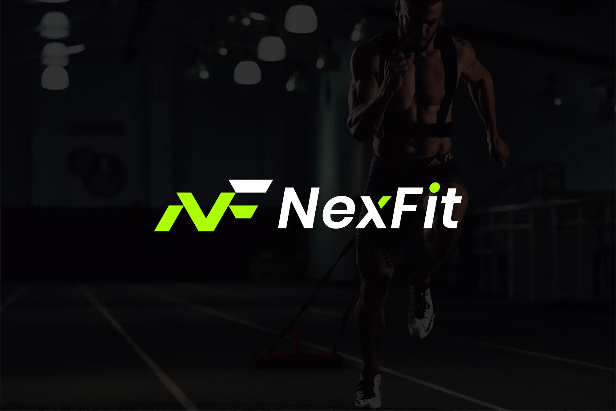 Nexfit Gym brand style guide page 1 by Arc Studio